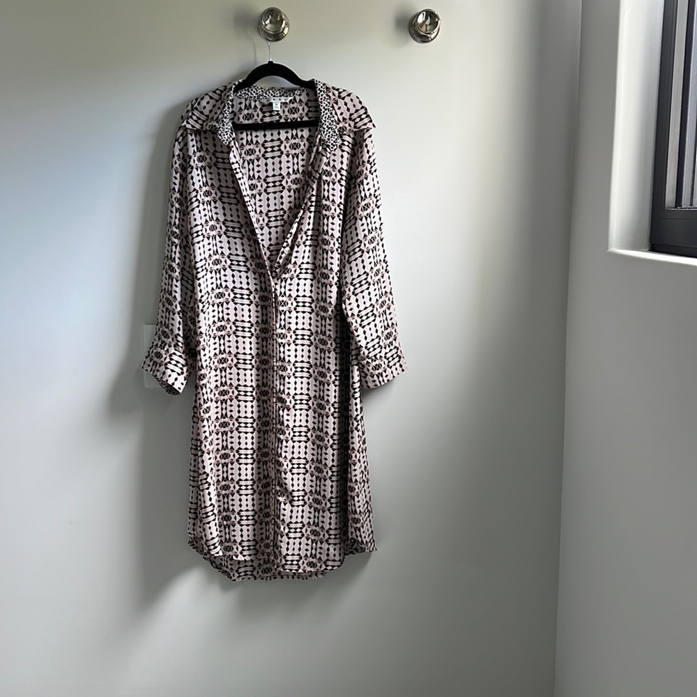 Button up dress